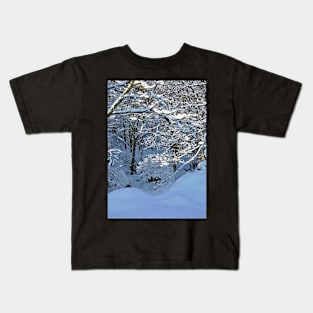 Snow in the Forest Kids T-Shirt